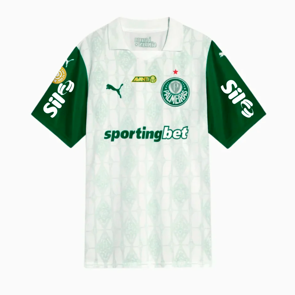 Camisa Puma Palmeiras 2025/26 II Com Patrocínios - etiqueta