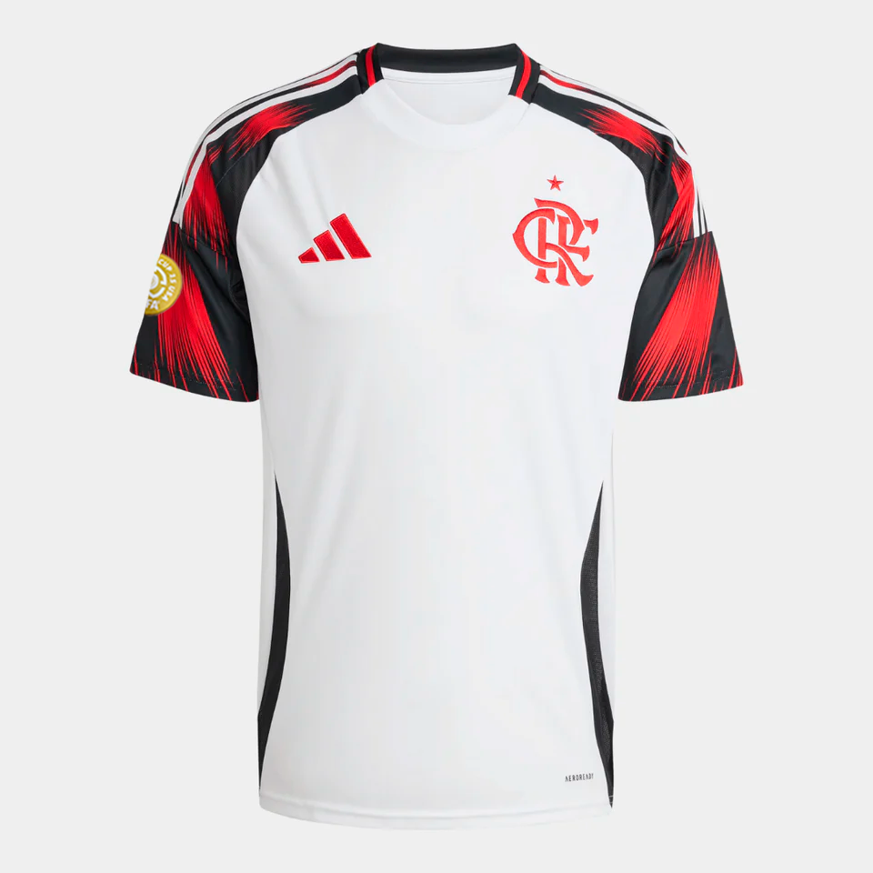 Camisa Adidas Flamengo 2025/26 II - detalhe