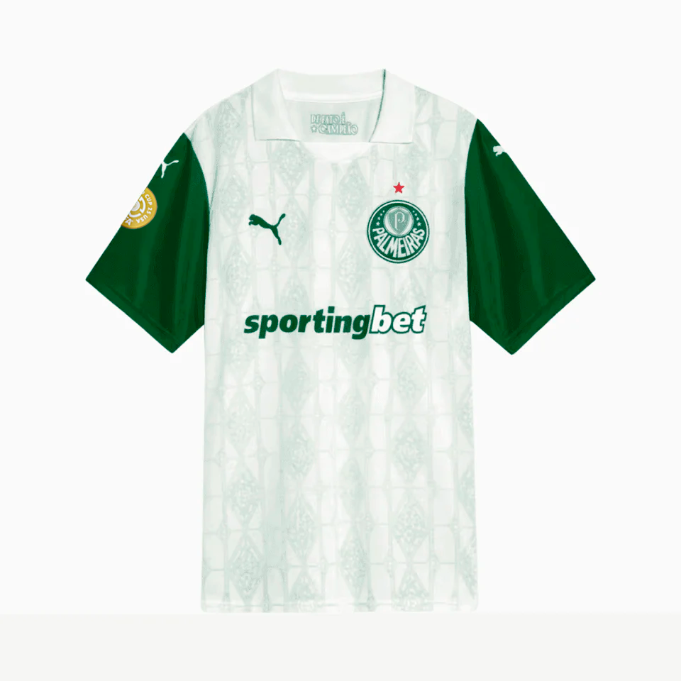 Camisa Puma Palmeiras 2025/26 II Torcedor - detalhe