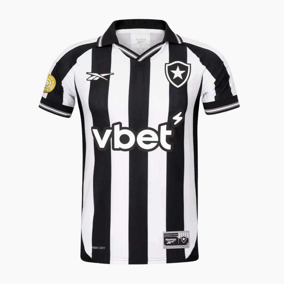 Camisa Reebok Botafogo 2025/26 I - etiqueta