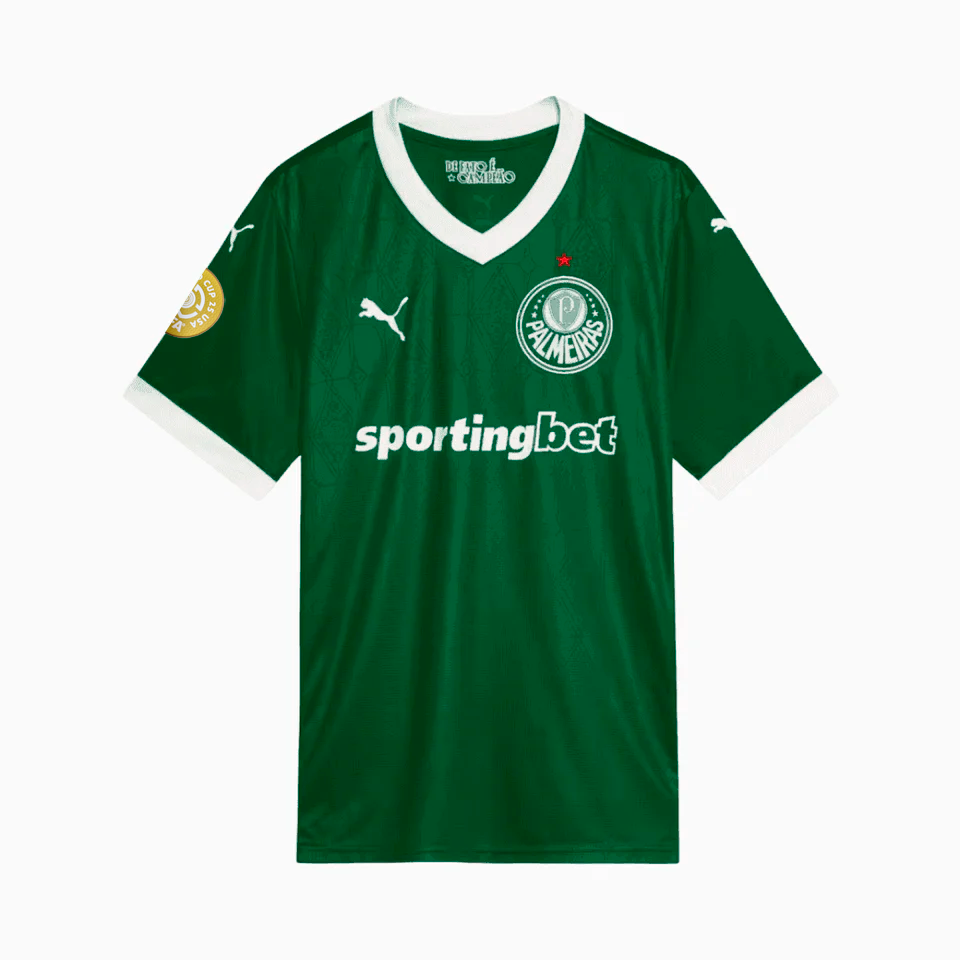 Camisa Puma Palmeiras 2025/26 I Torcedor - detalhe
