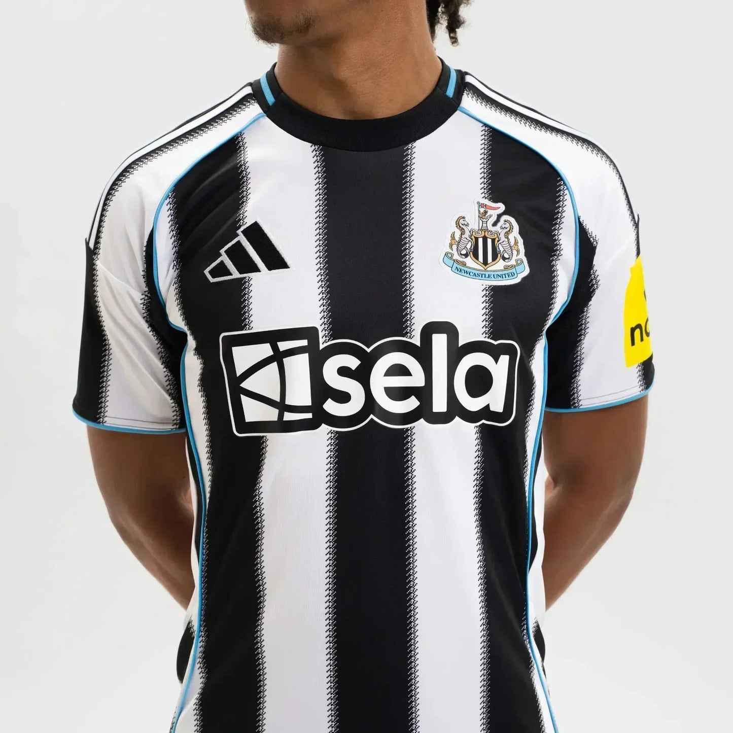 Camisa Adidas Newcastle 2025/26 I Torcedor - detalhe