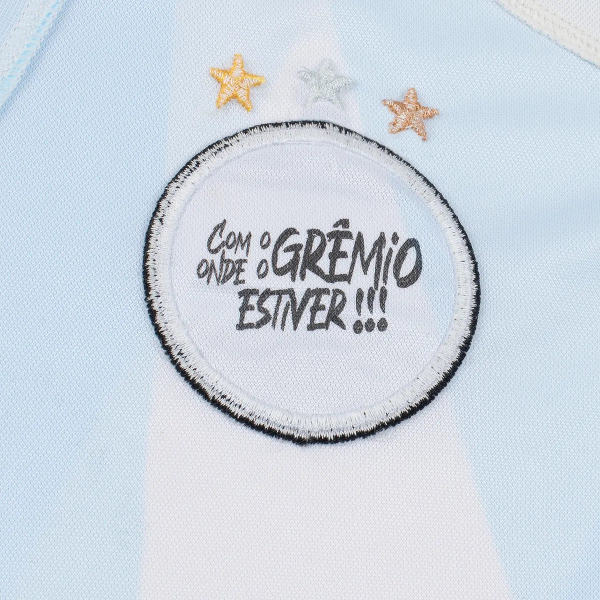 Conjunto Infantil Grêmio 2026/27 I - detalhe da manga