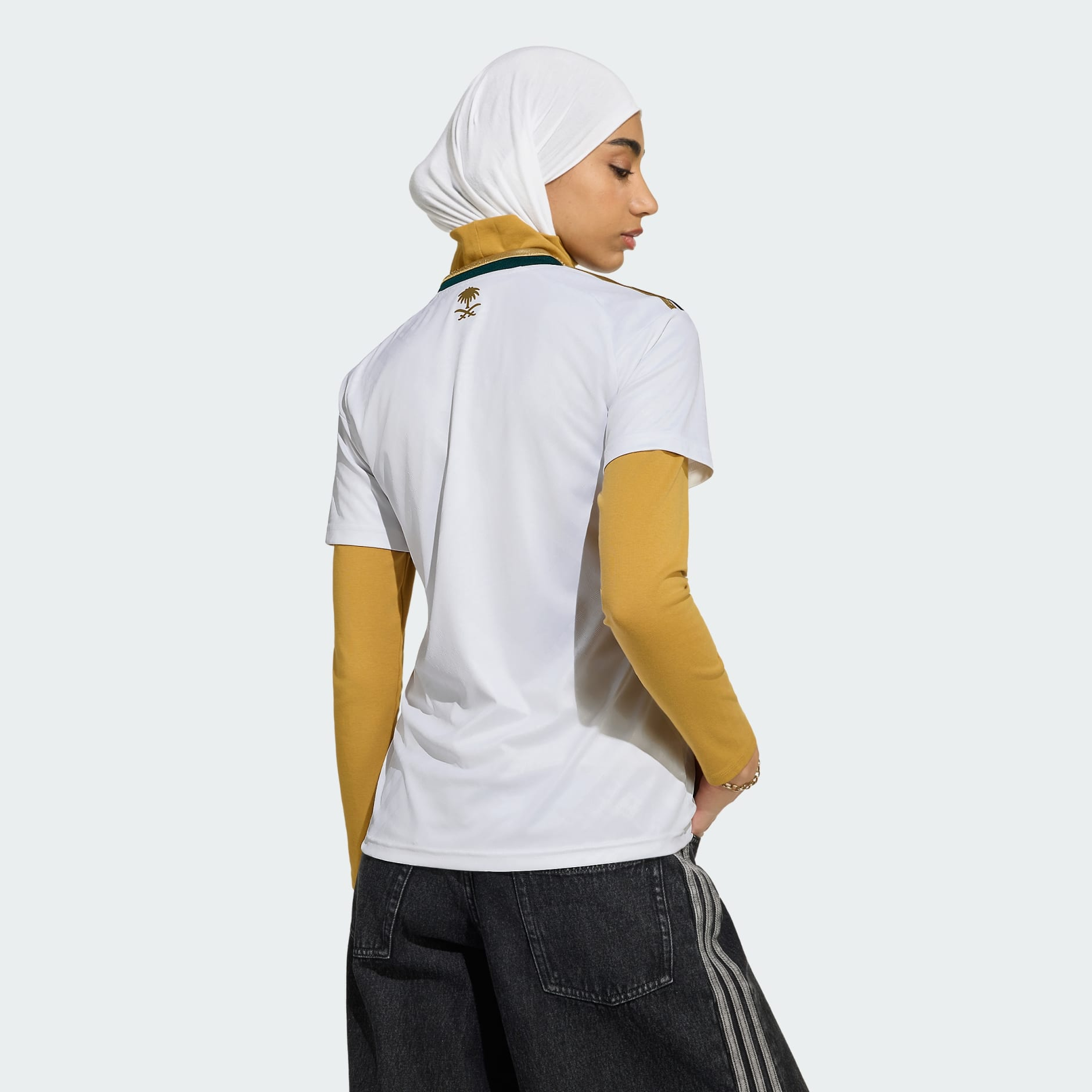 Camisa Feminina Arábia Saudita 2026/27 II - vista traseira