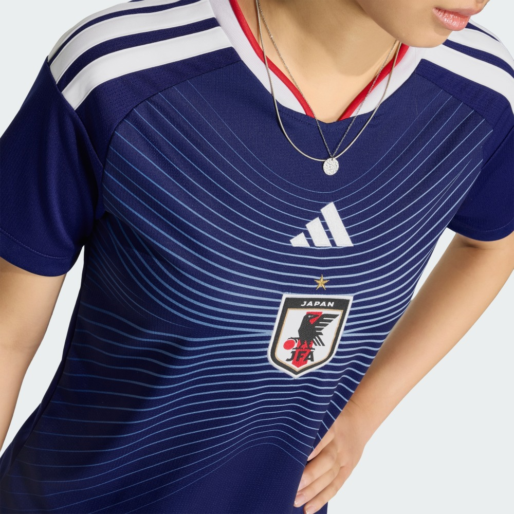 Camisa Feminina Japão 2026/27 I - detalhe da manga