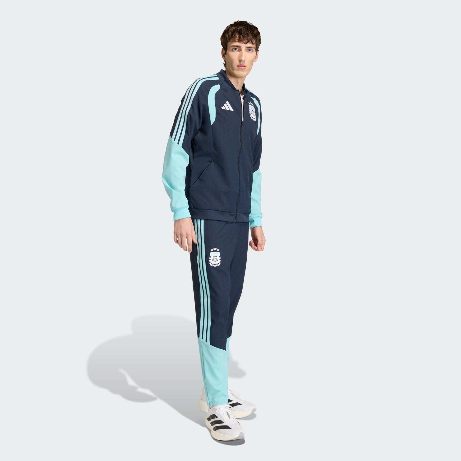 Jaqueta Treino Argentina 2026/27 - detalhe da gola