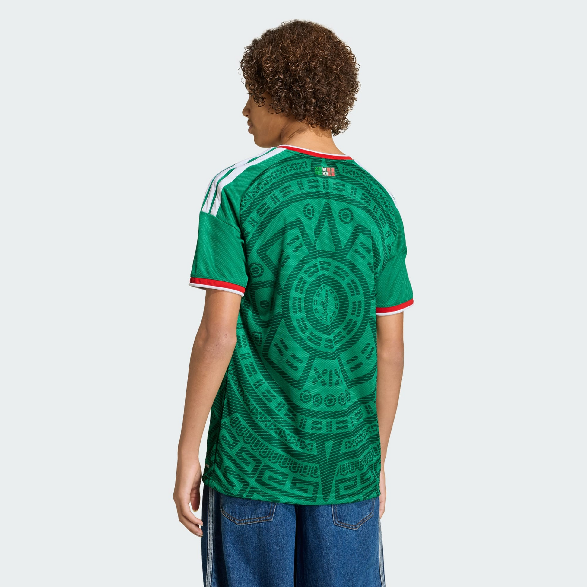 Camisa Infantil México 2026/27 I - vista traseira
