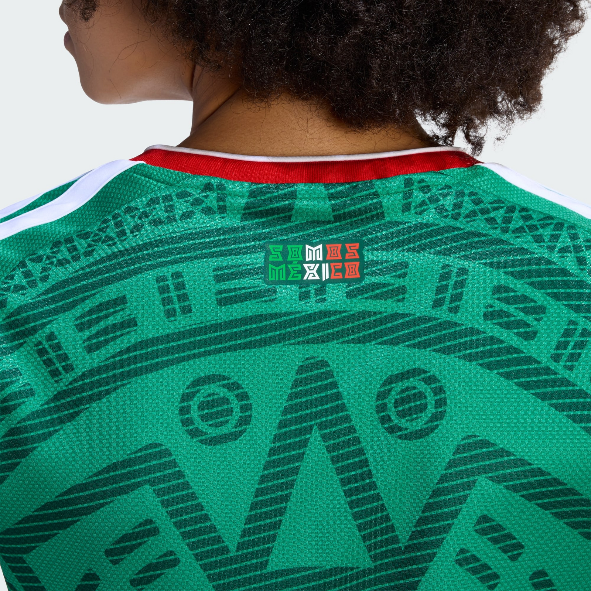 Camisa Feminina México 2026/27 I - detalhe