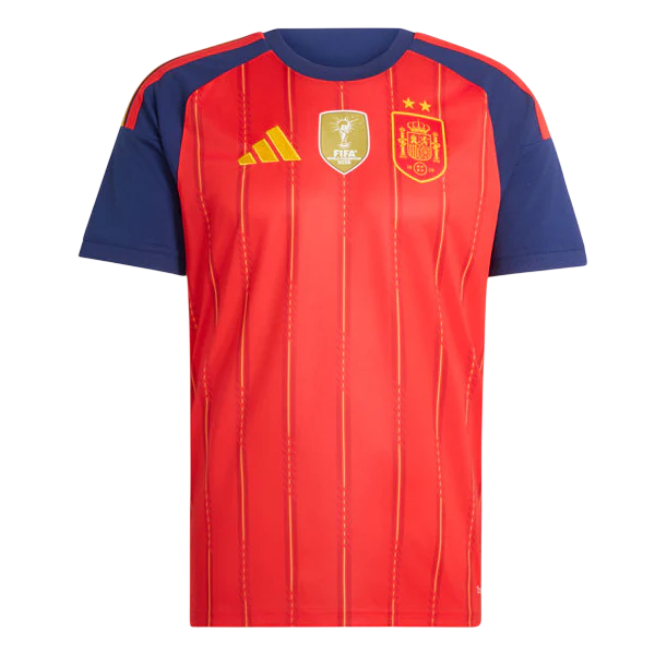 Camisa Espanha 2026/27 I Home Torcedor - Edição Campeões do Mundo - Masculina