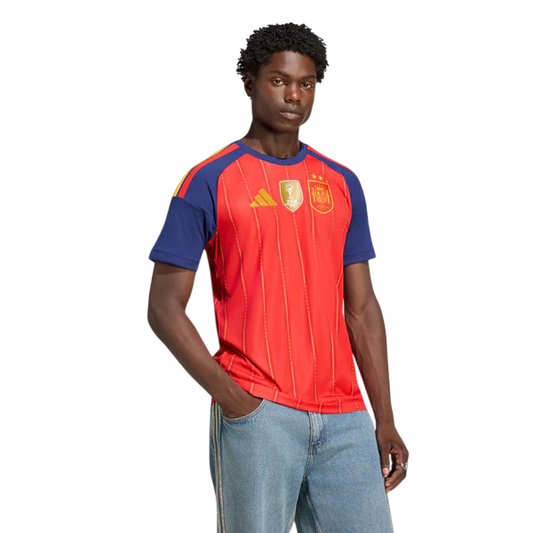 Camisa Espanha 2026/27 I Home Torcedor - Edição Campeões do Mundo - Masculina