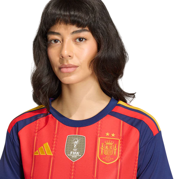 Camisa Espanha 2026/27 I Home Torcedor - Edição Campeões do Mundo - Feminina