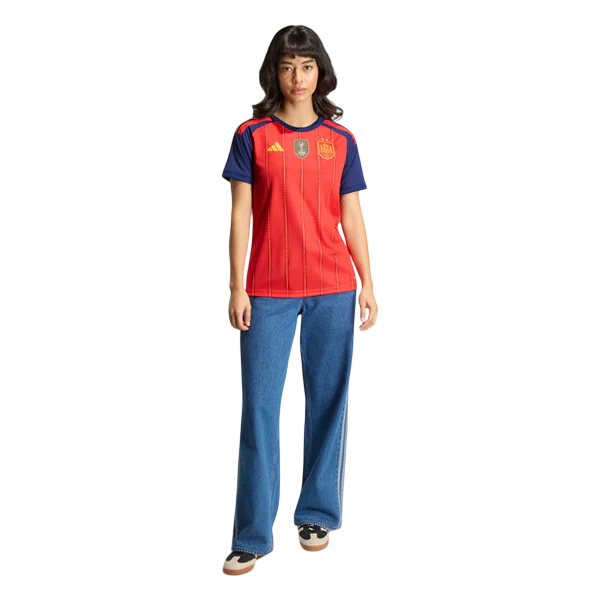Camisa Espanha 2026/27 I Home Torcedor - Edição Campeões do Mundo - Feminina