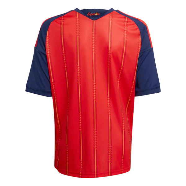 Kit Infantil Espanha 2026/27 I Home Torcedor - Edição Campeões do Mundo
