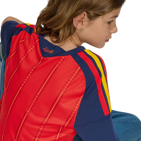 Kit Infantil Espanha 2026/27 I Home Torcedor - Edição Campeões do Mundo