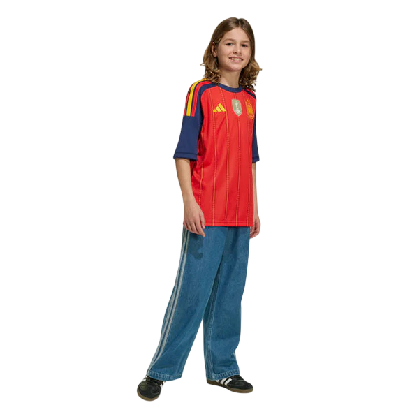 Kit Infantil Espanha 2026/27 I Home Torcedor - Edição Campeões do Mundo
