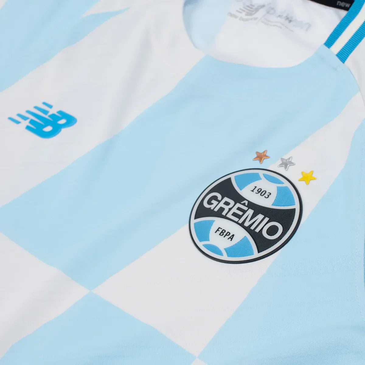 Camisa Grêmio 2026/27 II Jogador - detalhe da gola