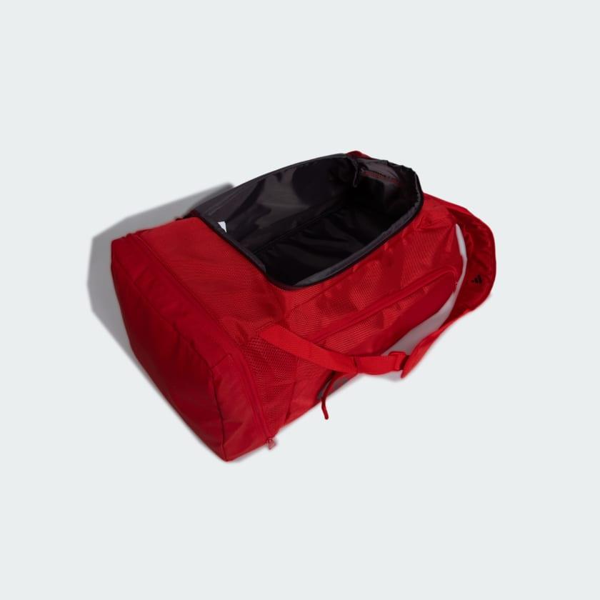 Mala Adidas Duffel Internacional 24/25 - detalhe da gola