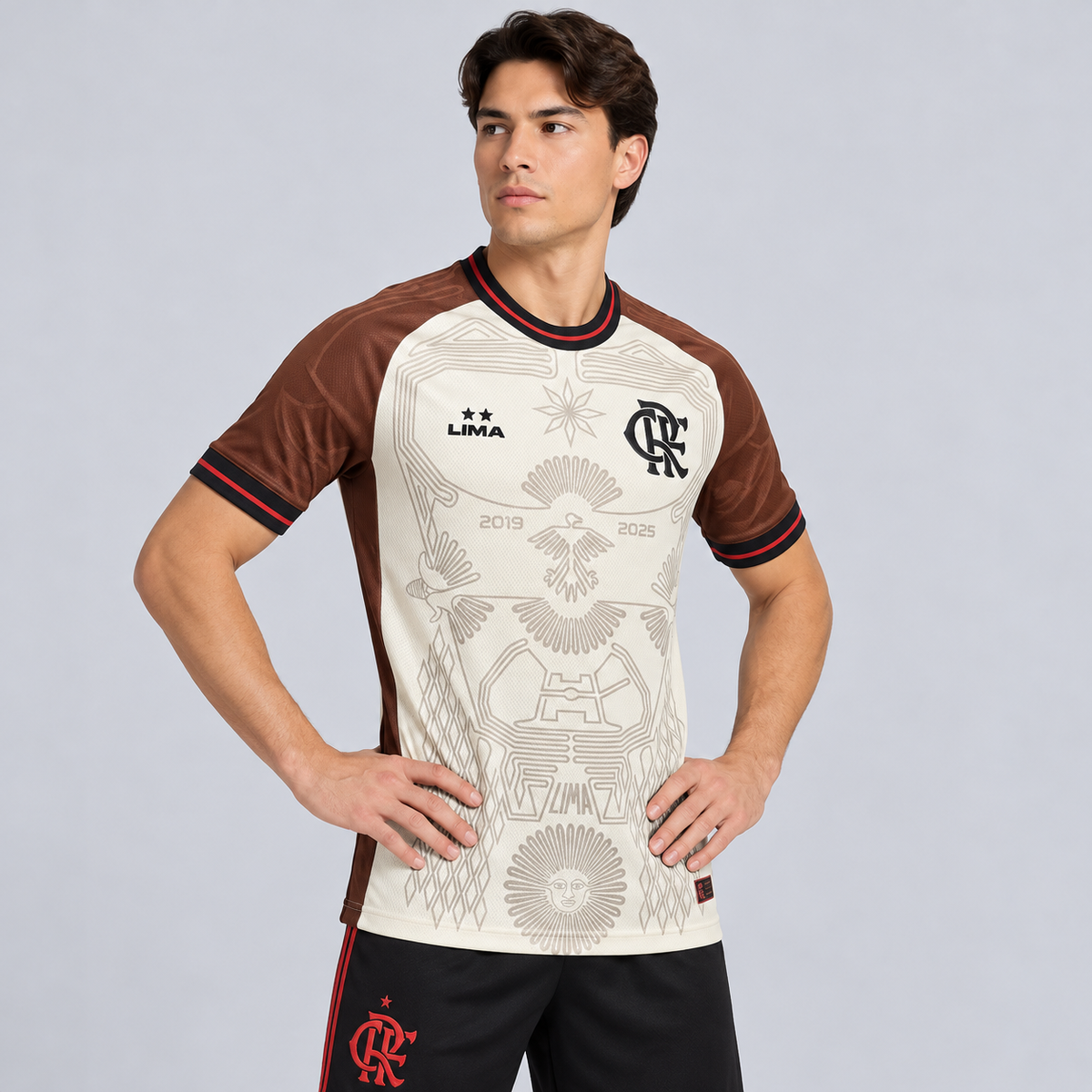 Camisa Flamengo Urubu de Lima 2026 Off-White