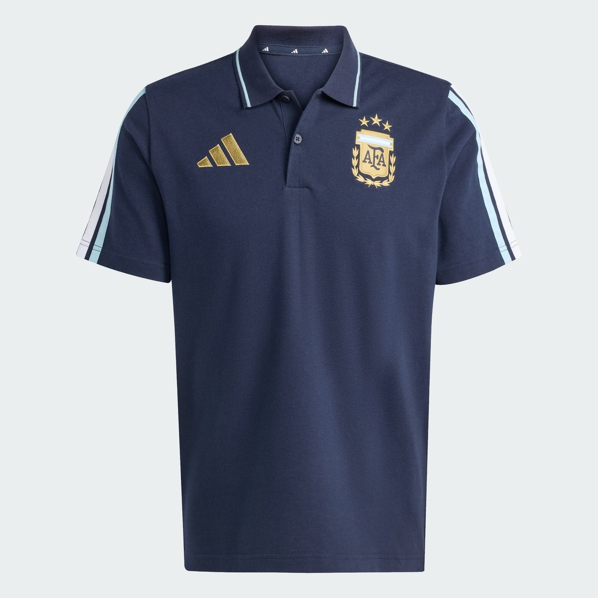 Camisa Polo Argentina 2026/27 - detalhe da gola