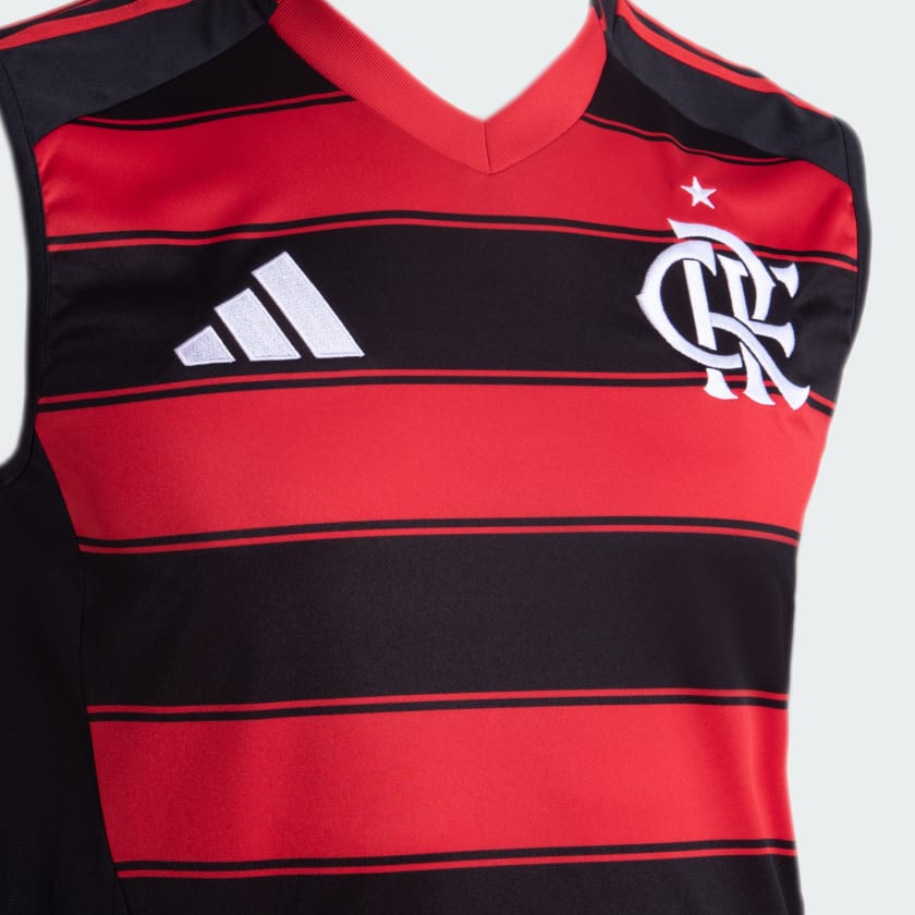 Regata Adidas Flamengo 2025/26 I - detalhe