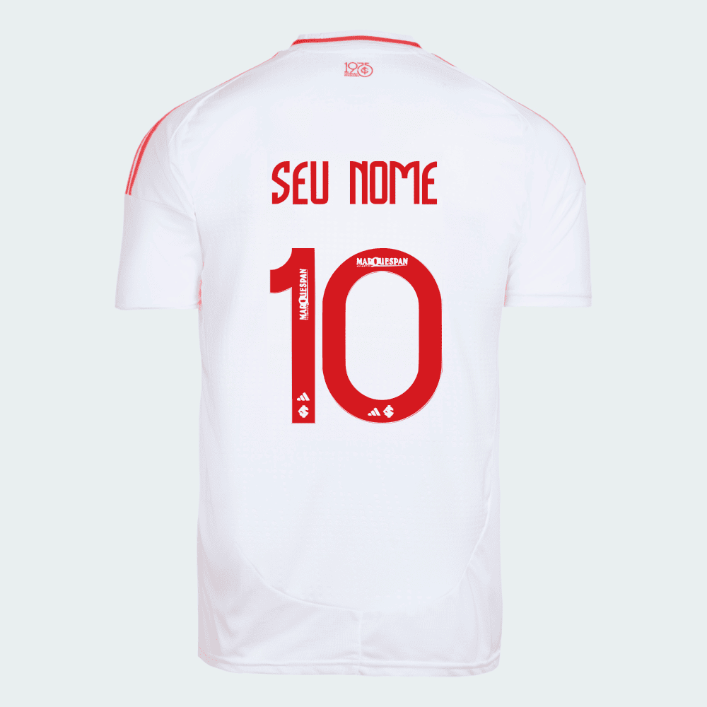 Camisa Adidas Internacional 2025/26 II - vista traseira