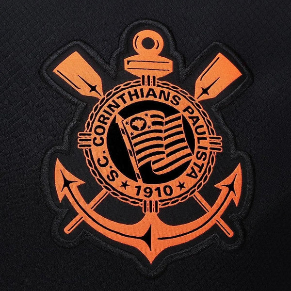 Camisa Corinthians 2025/26 III LINGARD N° 77 - detalhe da gola