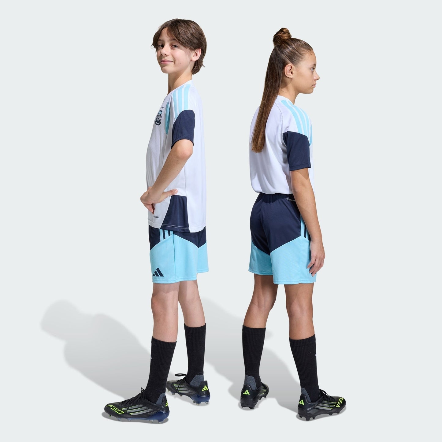 Conjunto Treino Infantil Argentina 2026/27 I Kit - vista traseira
