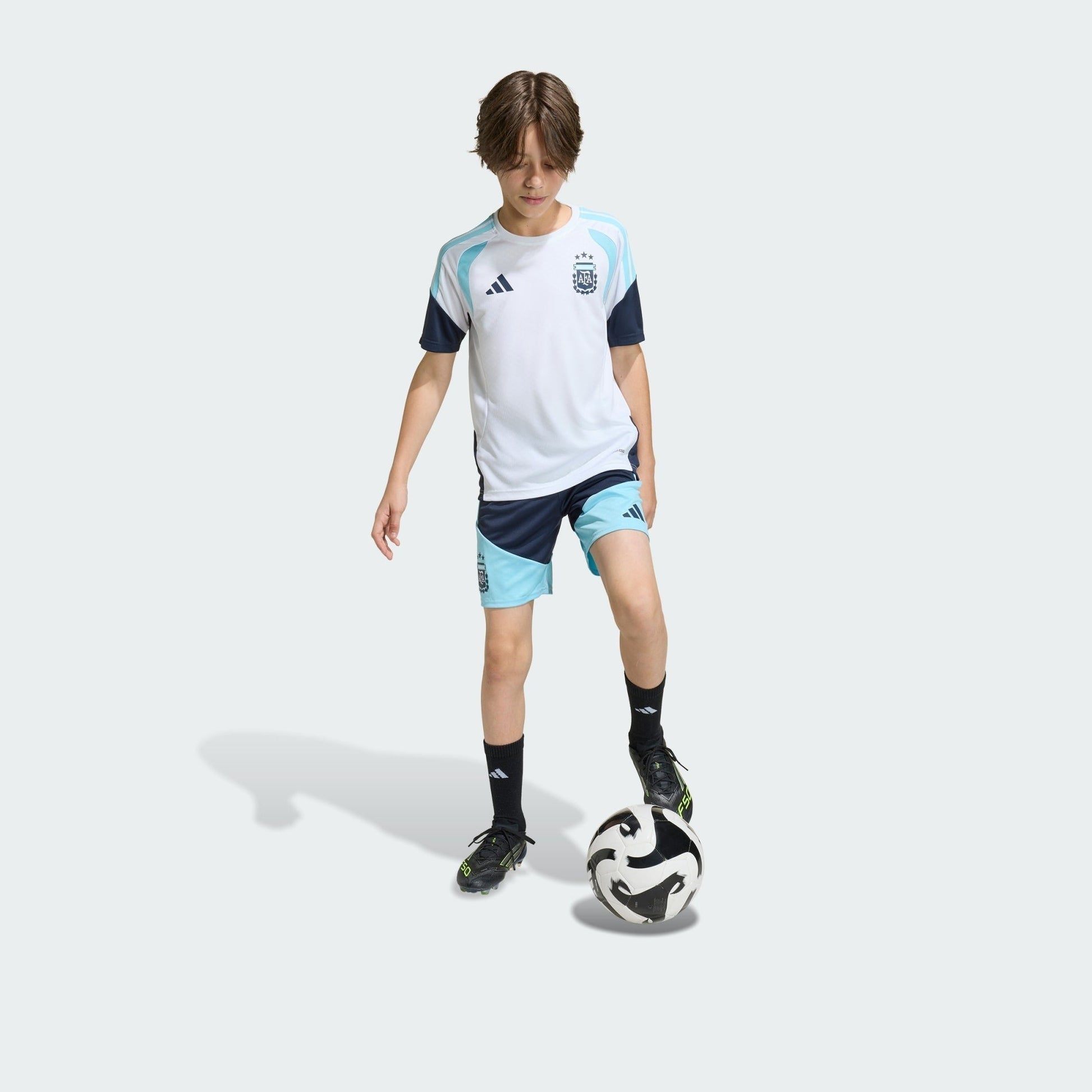 Conjunto Treino Infantil Argentina 2026/27 I Kit - detalhe