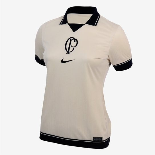 Camisa Feminina Corinthians Edição Especial - detalhe