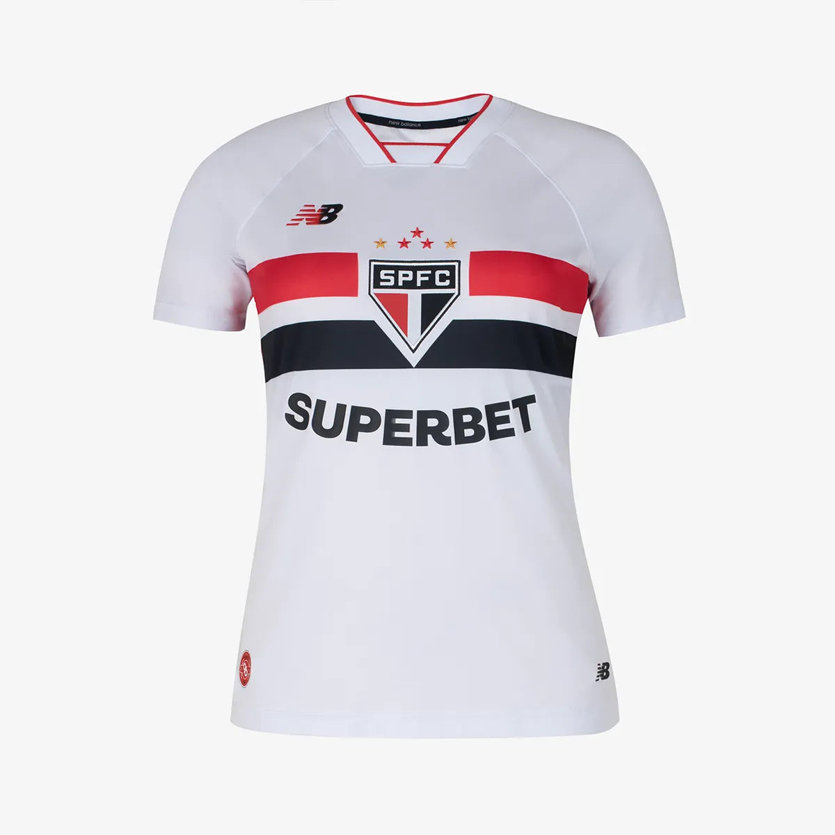 Camisa Feminina São Paulo I 2026/27 - detalhe