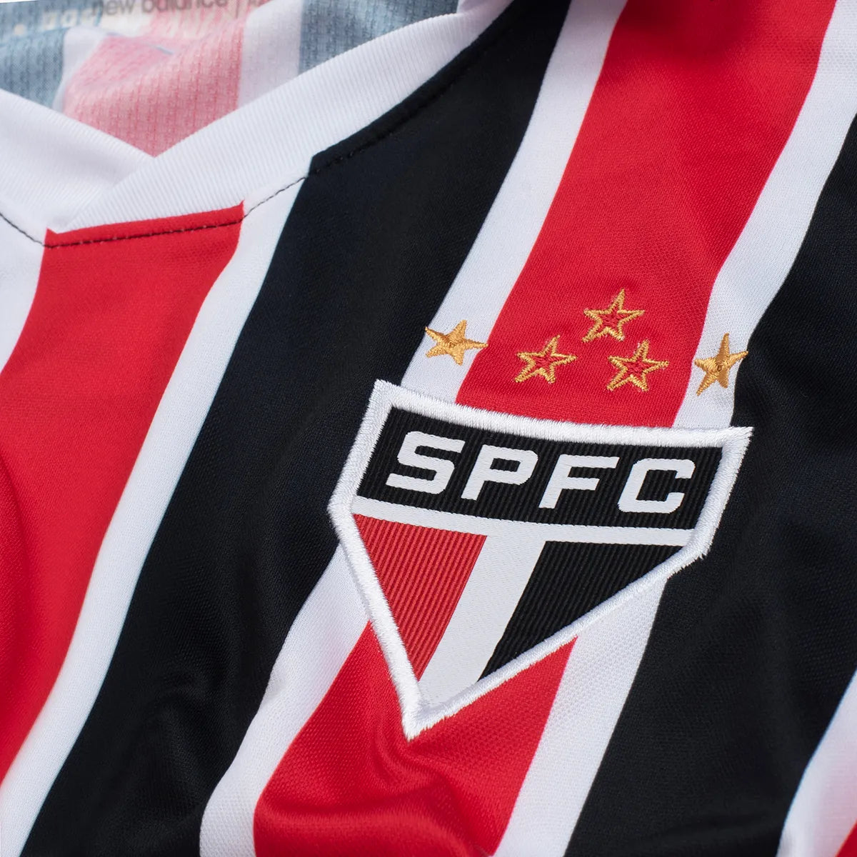Camisa Feminina São Paulo II 2026/27 - detalhe da gola