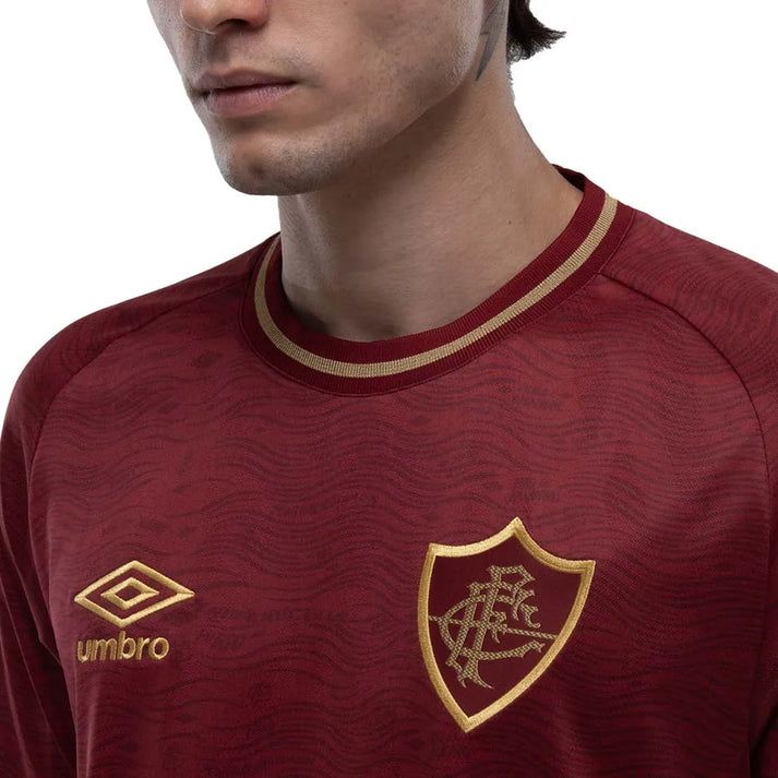 Camisa Umbro Fluminense 2025/26 III - detalhe da gola