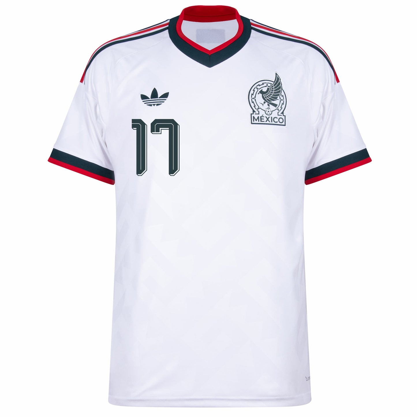 Camisa México Away Copa 2026 - #17 Pineda - Versão Torcedor