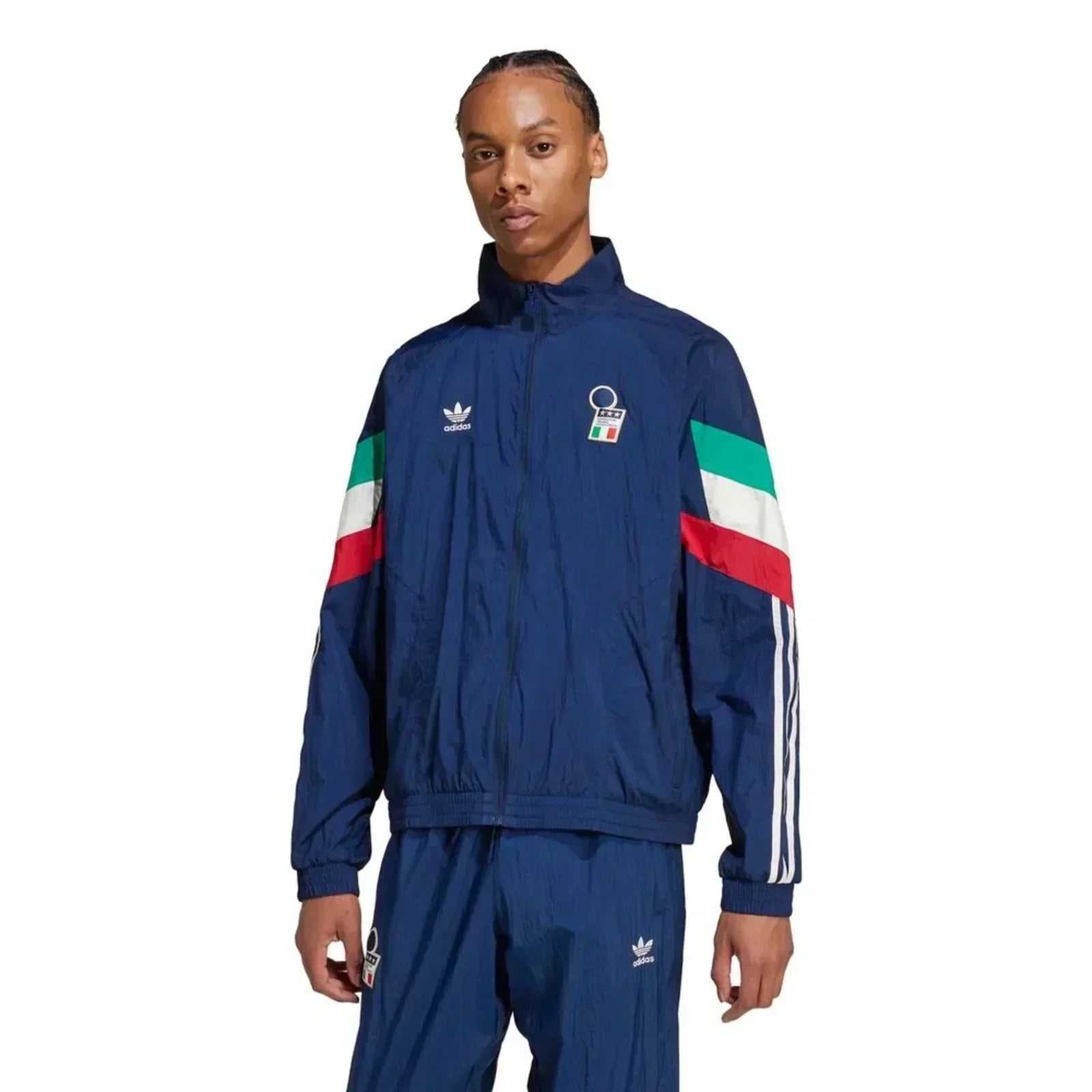 Jaqueta Corta-Vento Adidas Itália - vista traseira