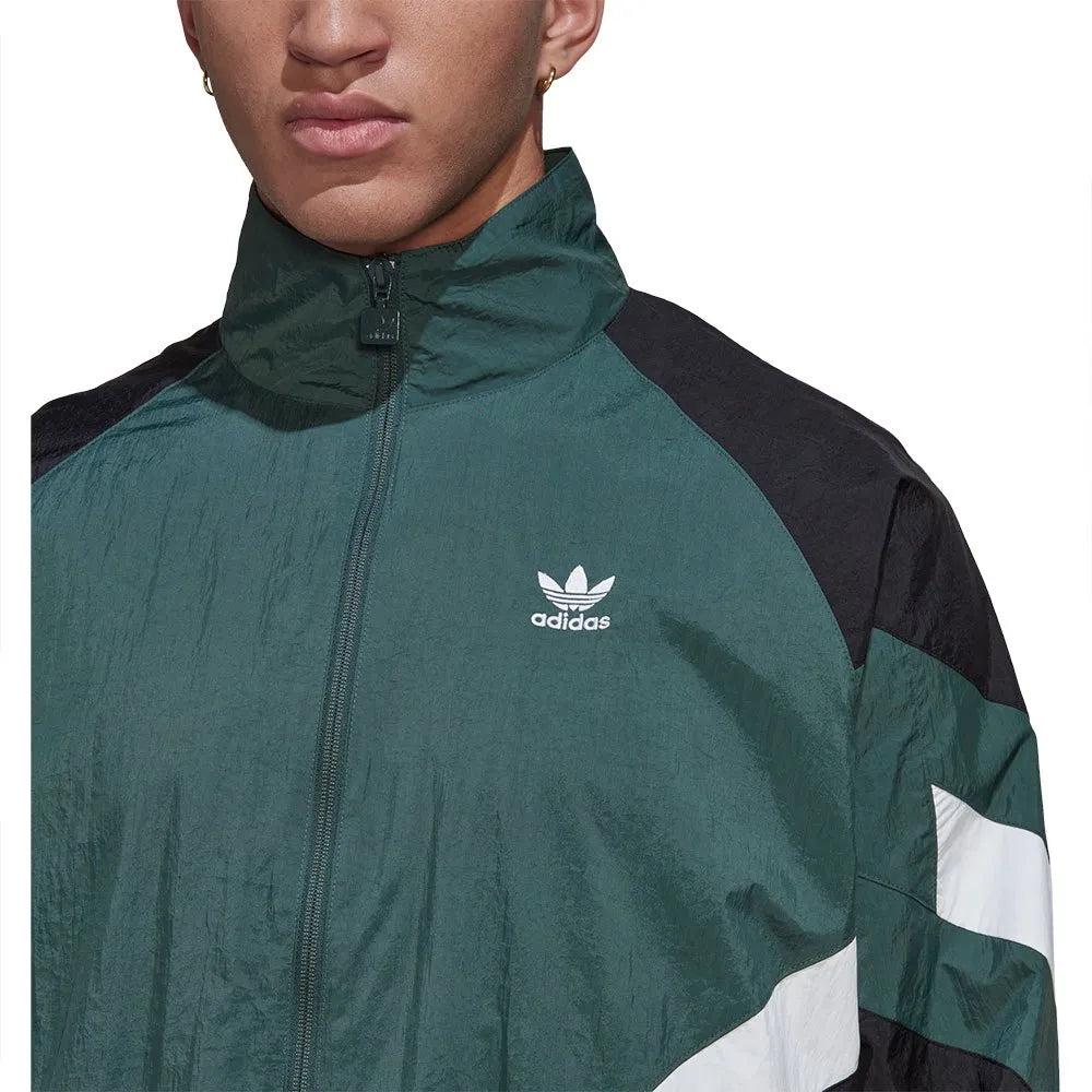 Jaqueta Corta-Vento Adidas Originals Rekive - etiqueta