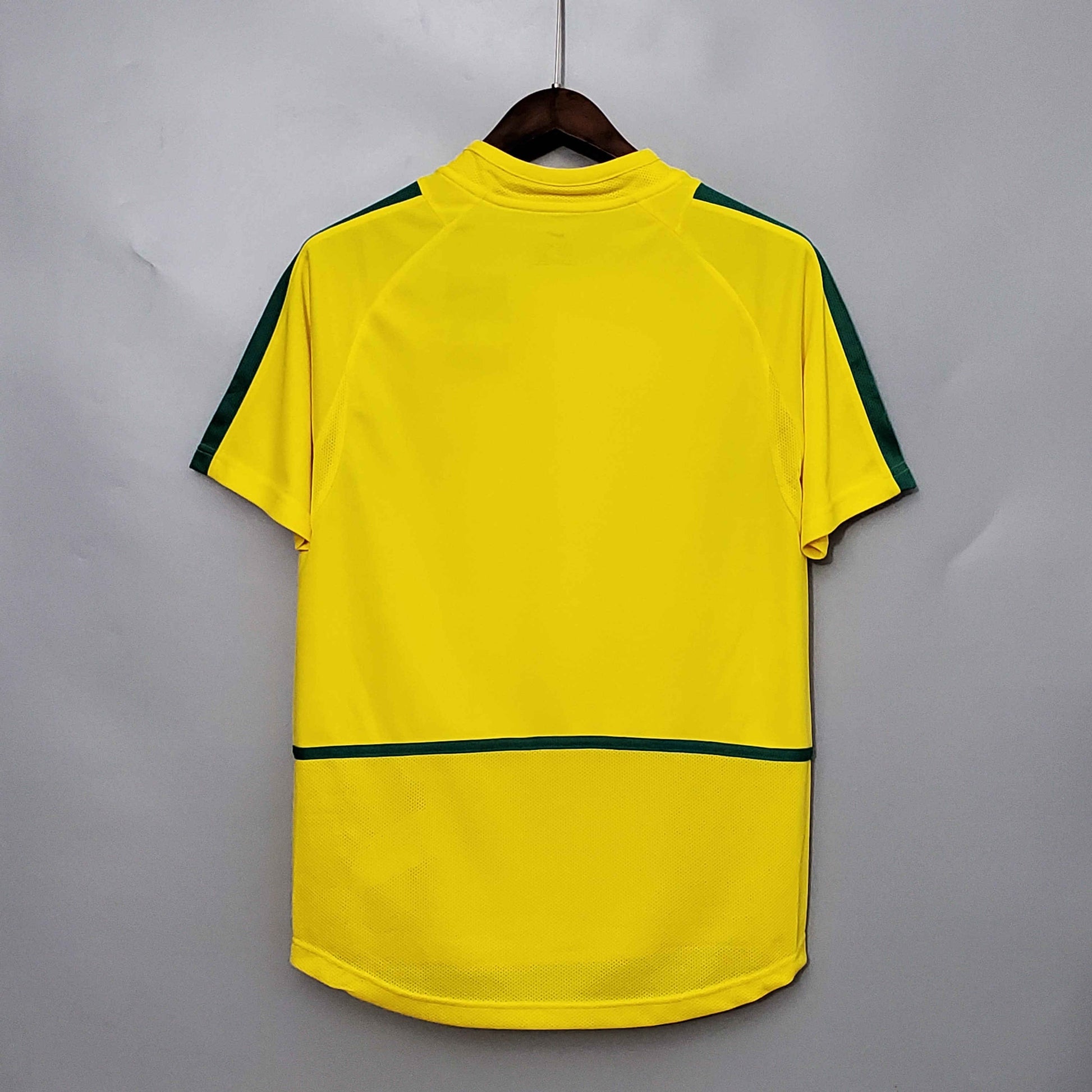 Camisa Seleção Brasil Home - Retrô 2002 - detalhe