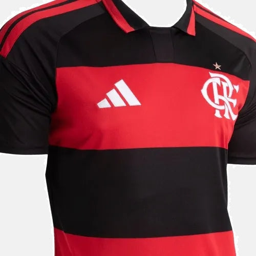 Camisa Flamengo I 2026/27 - detalhe da gola