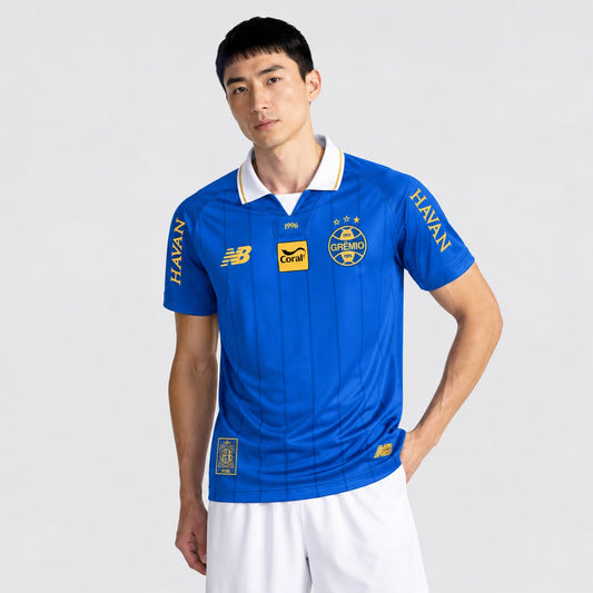 Camisa New Balance Grêmio 2026/27 Comemorativa Com Patrocínios