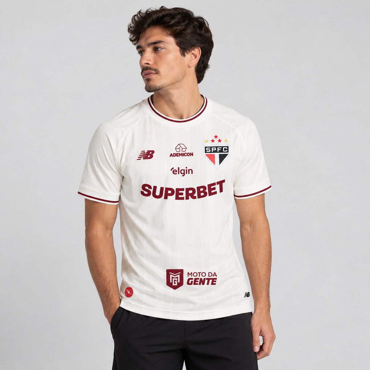 Camisa New Balance São Paulo FC 2026/27 III Comemorativa Com Patrocínios