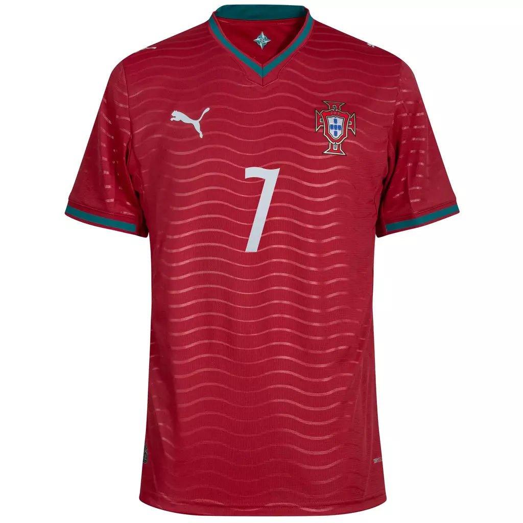 Camisa Portugal Home Copa 2026 - #7 Ronaldo - Torcedor