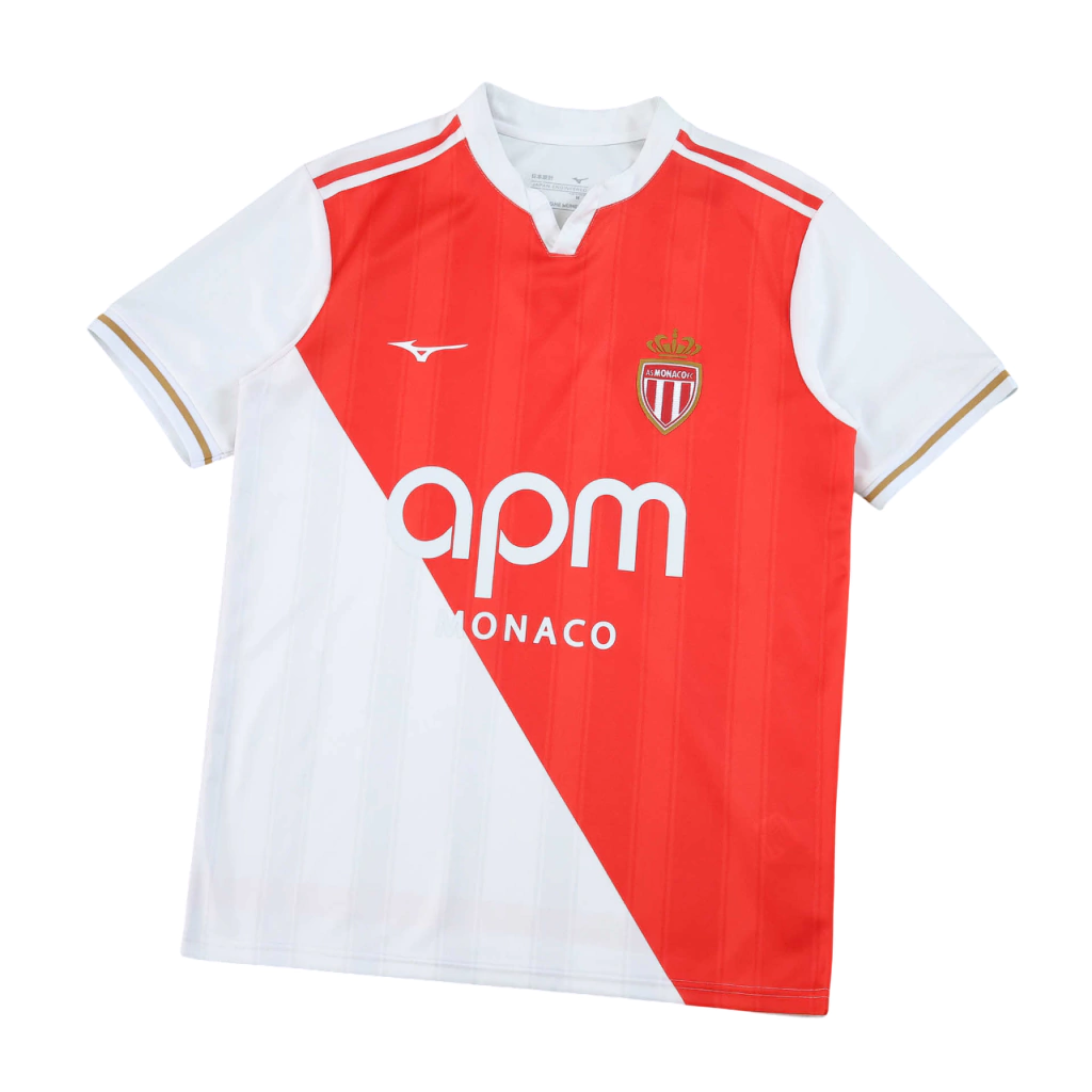 Camisa Mônaco 2025/26 I - detalhe