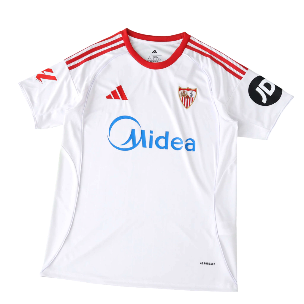 Camisa Sevilla 2025/26 I - detalhe