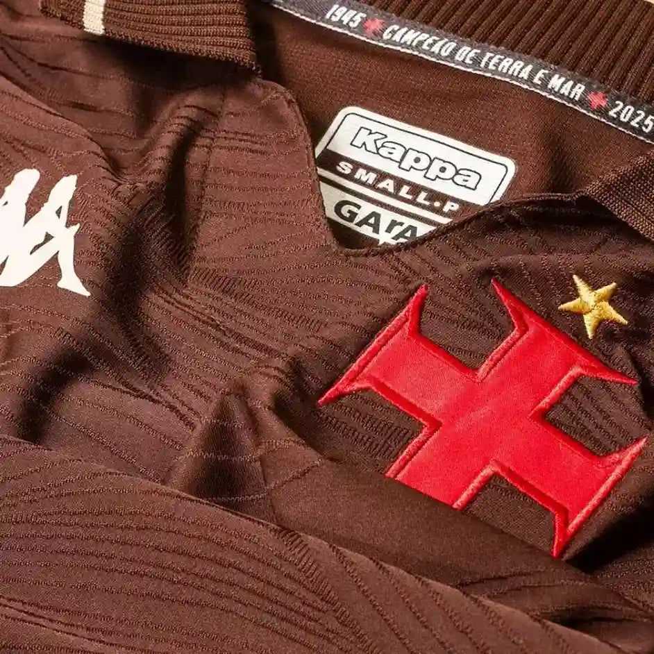 Camisa Vasco 2025/26 III - detalhe da gola