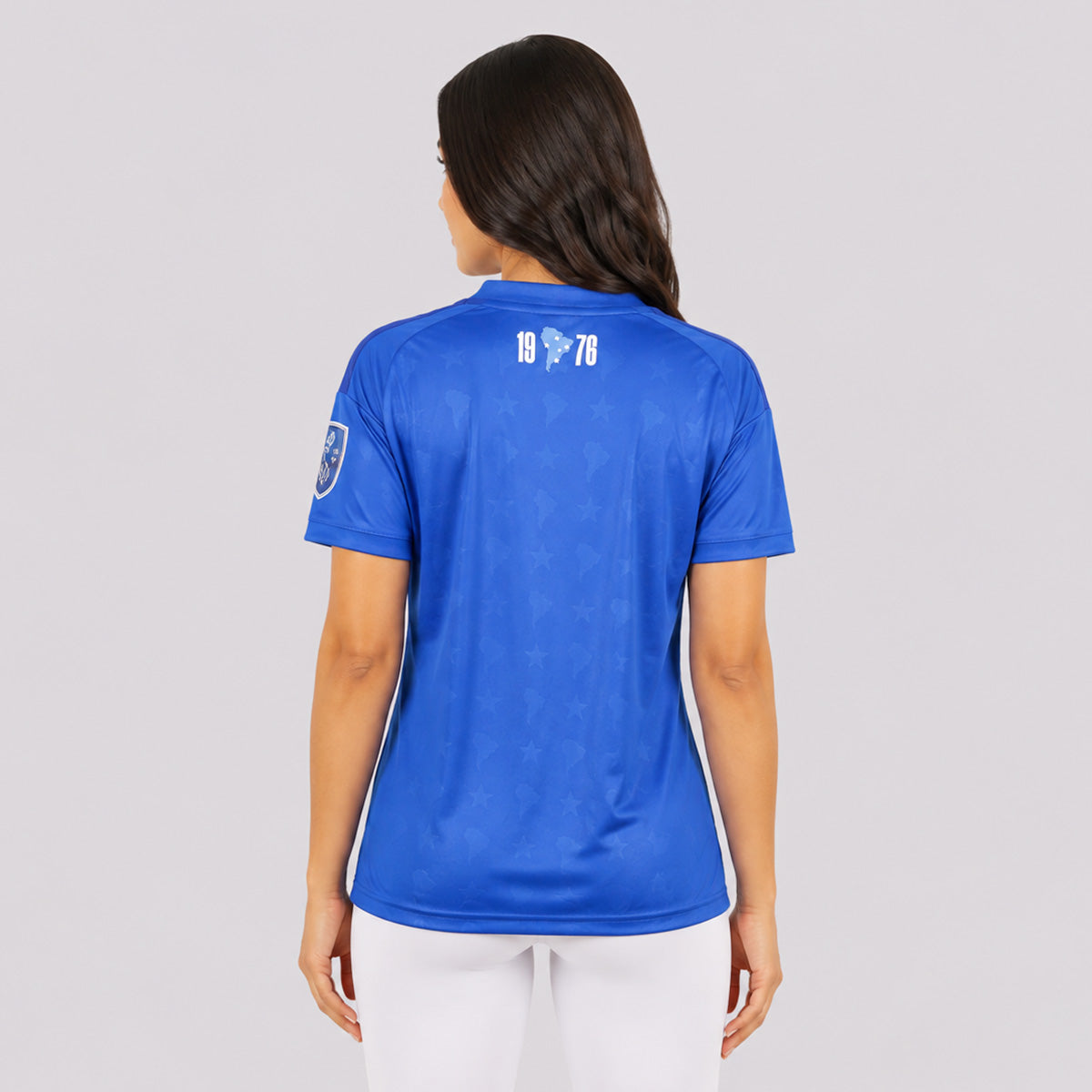 Camisa Adidas Cruzeiro I 2026 Feminina Patch Libertadores