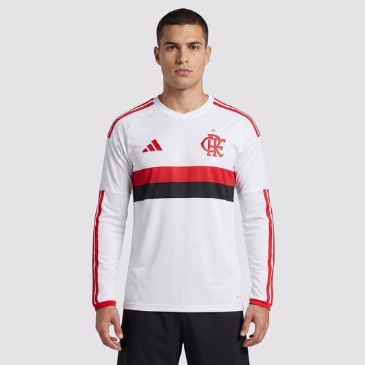 Camisa Adidas Flamengo II 2026 Manga Longa