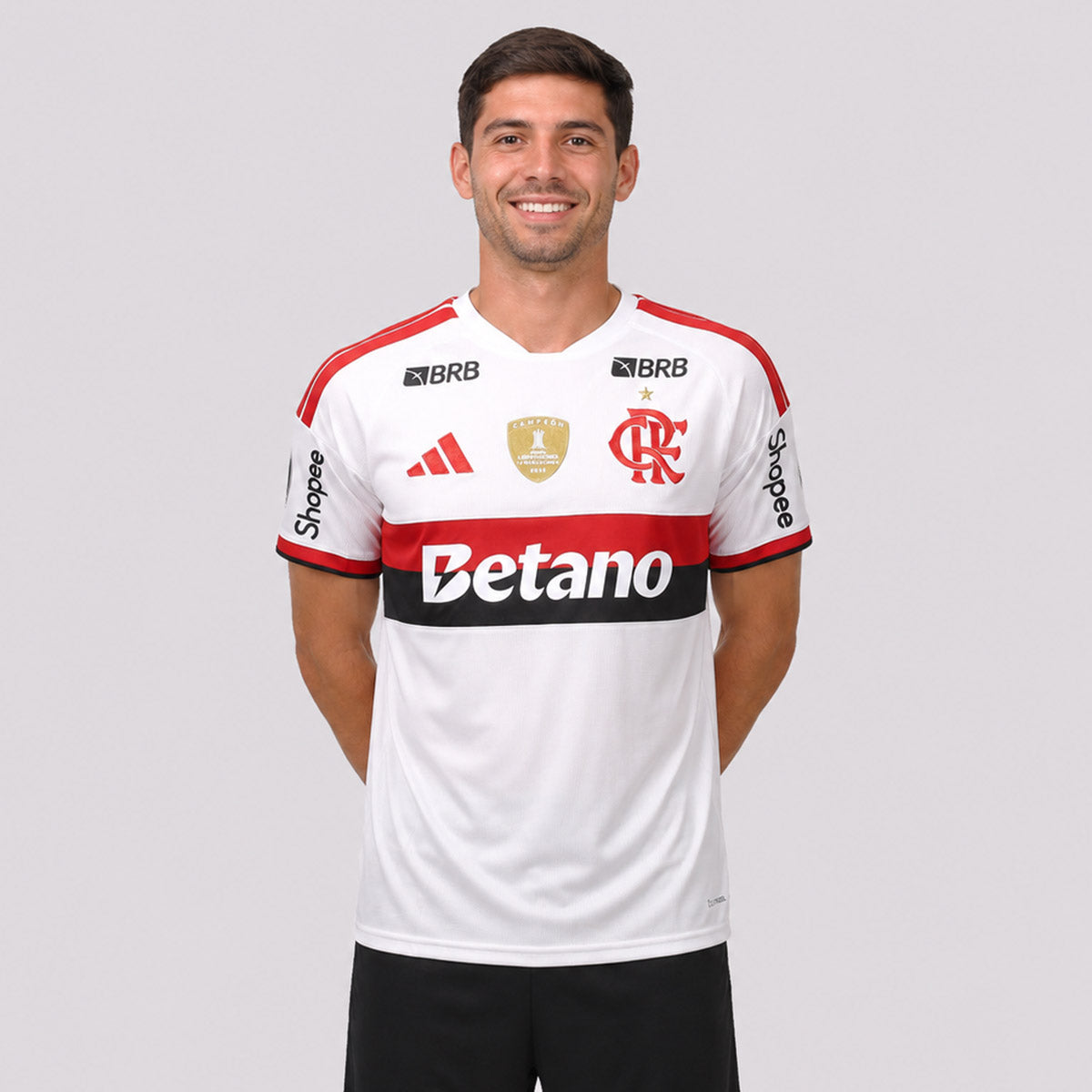 Camisa Adidas Flamengo II 2026 Patch Libertadores