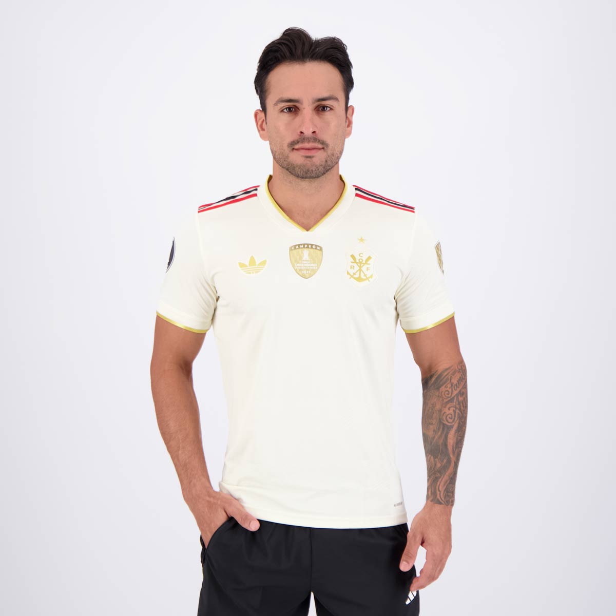 Camisa Adidas Flamengo III 2025 Campeão Libertadores