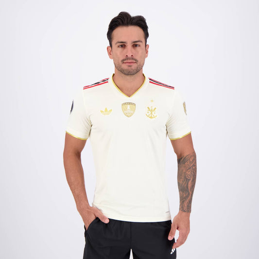 Camisa Adidas Flamengo III 2025/26 Campeão Libertadores