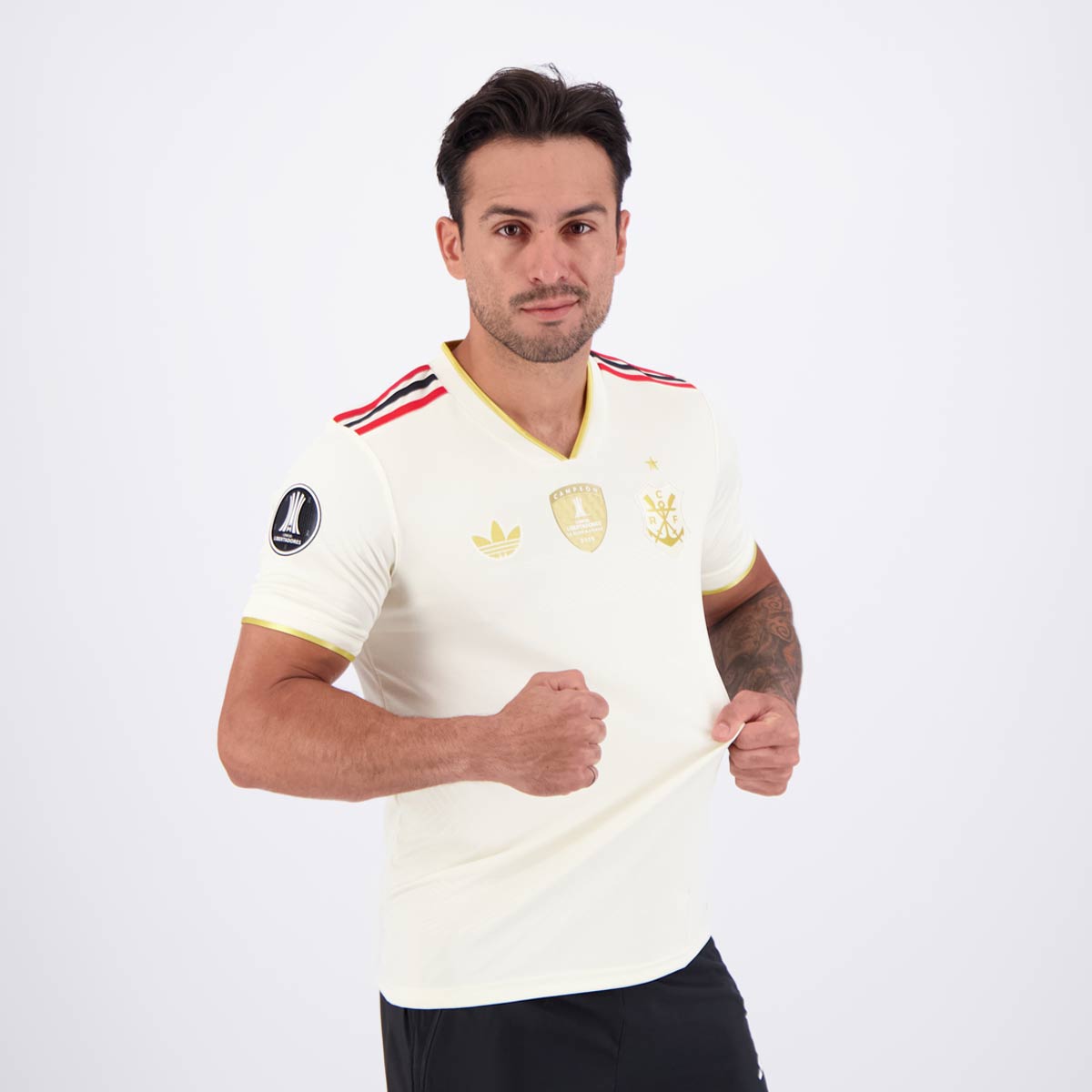 Camisa Adidas Flamengo III 2025 Campeão Libertadores