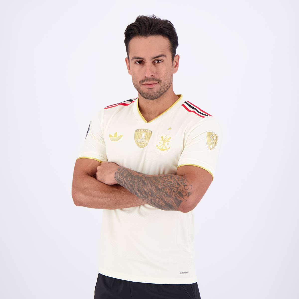 Camisa Adidas Flamengo III 2025 Campeão Libertadores